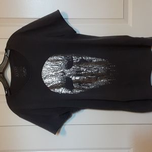 Mens Guess Tshirt Black Large